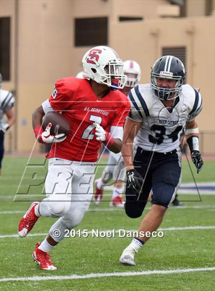 Thumbnail 3 in St. Ignatius vs Marin Catholic photogallery.