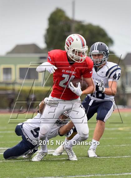 Thumbnail 3 in St. Ignatius vs Marin Catholic photogallery.