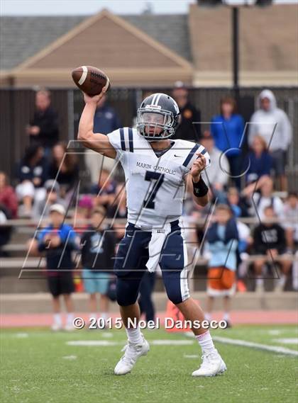 Thumbnail 1 in St. Ignatius vs Marin Catholic photogallery.