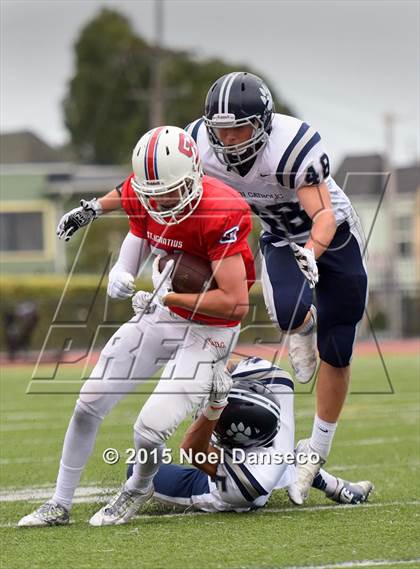 Thumbnail 1 in St. Ignatius vs Marin Catholic photogallery.