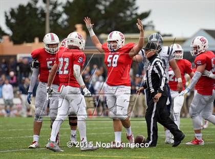 Thumbnail 2 in St. Ignatius vs Marin Catholic photogallery.