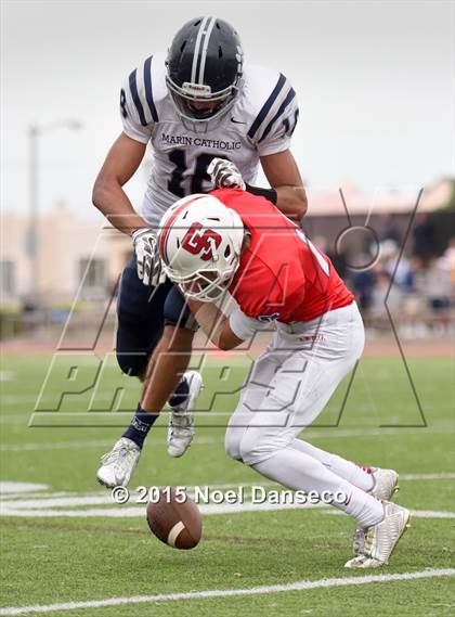 Thumbnail 3 in St. Ignatius vs Marin Catholic photogallery.