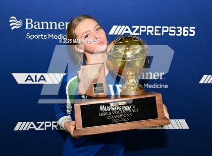 Thumbnail 2 in Xavier College Prep vs. Corona del Sol (AIA 6A Final - Awards) photogallery.