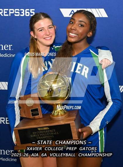 Thumbnail 1 in Xavier College Prep vs. Corona del Sol (AIA 6A Final - Awards) photogallery.