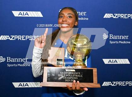 Thumbnail 1 in Xavier College Prep vs. Corona del Sol (AIA 6A Final - Awards) photogallery.