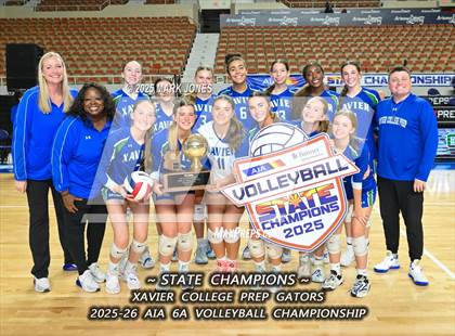 Thumbnail 1 in Xavier College Prep vs. Corona del Sol (AIA 6A Final - Awards) photogallery.