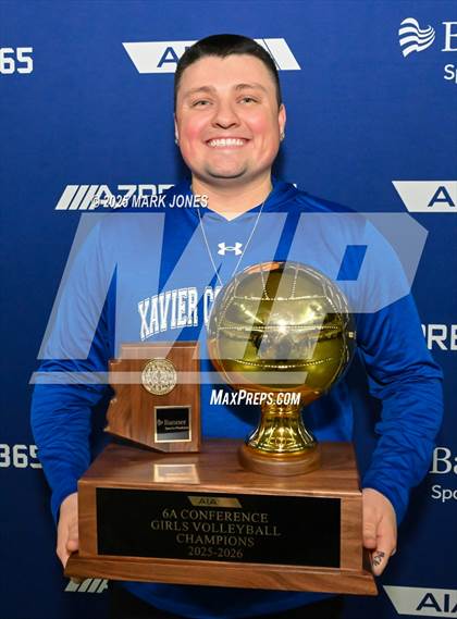 Thumbnail 2 in Xavier College Prep vs. Corona del Sol (AIA 6A Final - Awards) photogallery.