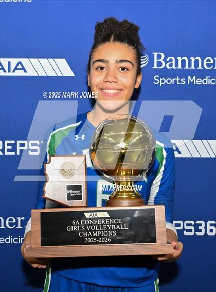 Thumbnail 1 in Xavier College Prep vs. Corona del Sol (AIA 6A Final - Awards) photogallery.