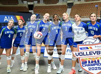 Thumbnail 3 in Xavier College Prep vs. Corona del Sol (AIA 6A Final - Awards) photogallery.