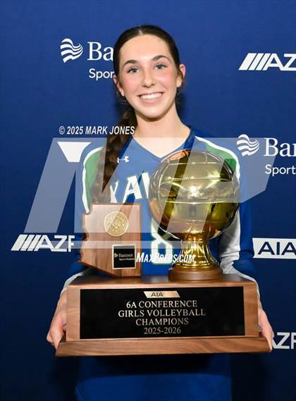 Thumbnail 1 in Xavier College Prep vs. Corona del Sol (AIA 6A Final - Awards) photogallery.