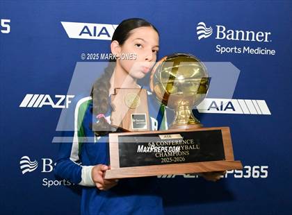 Thumbnail 2 in Xavier College Prep vs. Corona del Sol (AIA 6A Final - Awards) photogallery.