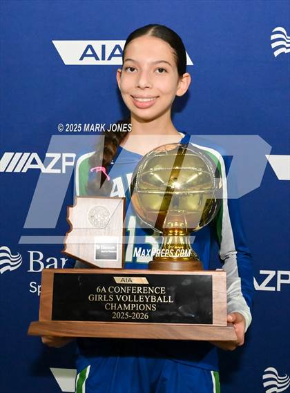 Thumbnail 1 in Xavier College Prep vs. Corona del Sol (AIA 6A Final - Awards) photogallery.