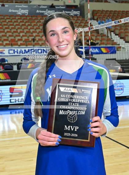 Thumbnail 2 in Xavier College Prep vs. Corona del Sol (AIA 6A Final - Awards) photogallery.