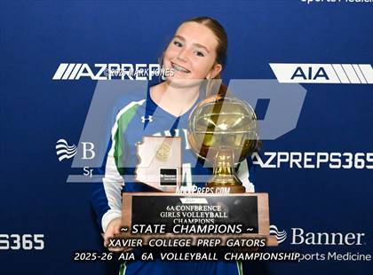 Thumbnail 1 in Xavier College Prep vs. Corona del Sol (AIA 6A Final - Awards) photogallery.