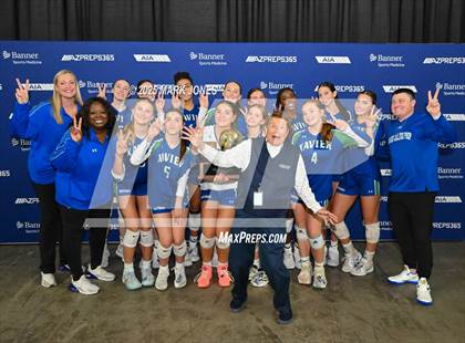 Thumbnail 3 in Xavier College Prep vs. Corona del Sol (AIA 6A Final - Awards) photogallery.