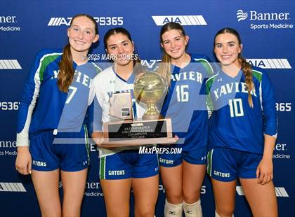 Thumbnail 1 in Xavier College Prep vs. Corona del Sol (AIA 6A Final - Awards) photogallery.