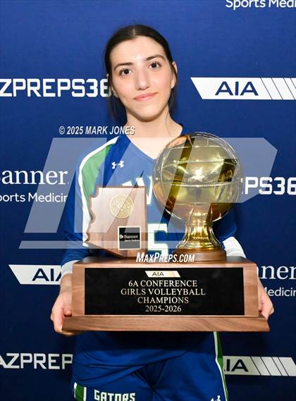 Thumbnail 1 in Xavier College Prep vs. Corona del Sol (AIA 6A Final - Awards) photogallery.