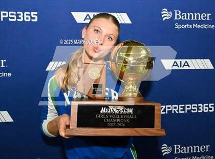 Thumbnail 2 in Xavier College Prep vs. Corona del Sol (AIA 6A Final - Awards) photogallery.