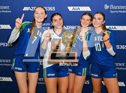 Thumbnail 3 in Xavier College Prep vs. Corona del Sol (AIA 6A Final - Awards) photogallery.