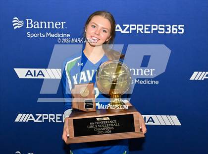 Thumbnail 3 in Xavier College Prep vs. Corona del Sol (AIA 6A Final - Awards) photogallery.