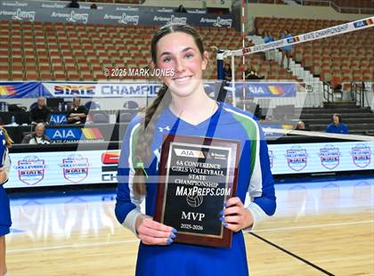 Thumbnail 3 in Xavier College Prep vs. Corona del Sol (AIA 6A Final - Awards) photogallery.