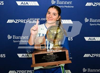 Thumbnail 1 in Xavier College Prep vs. Corona del Sol (AIA 6A Final - Awards) photogallery.