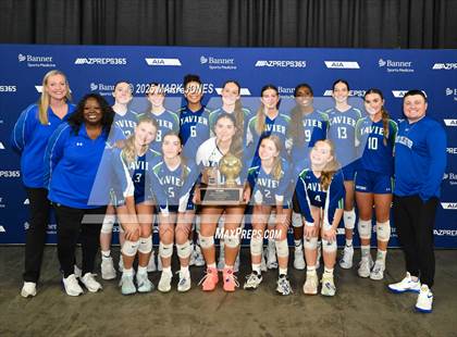 Thumbnail 1 in Xavier College Prep vs. Corona del Sol (AIA 6A Final - Awards) photogallery.