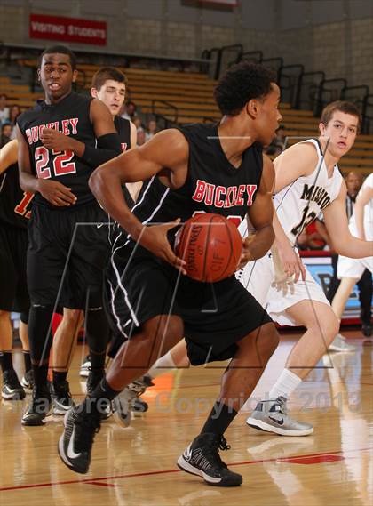 Thumbnail 2 in Mission Prep vs. Buckley (CIF SS D5AA Final) photogallery.