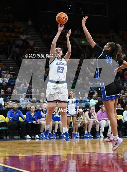 Thumbnail 3 in Highlands Ranch vs. Grandview. (CHSAA 6A Great 8) photogallery.