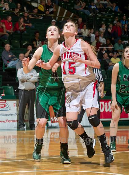 Thumbnail 2 in Centauri vs. St. Mary's (CHSAA 3A Final Four) photogallery.