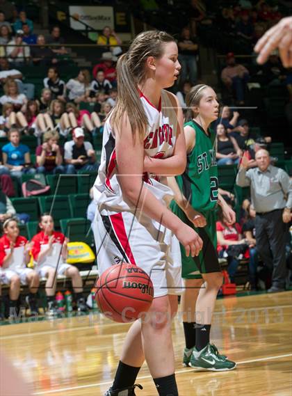 Thumbnail 2 in Centauri vs. St. Mary's (CHSAA 3A Final Four) photogallery.