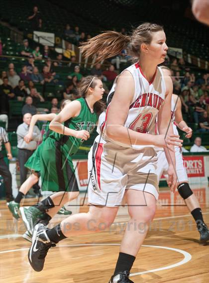 Thumbnail 3 in Centauri vs. St. Mary's (CHSAA 3A Final Four) photogallery.