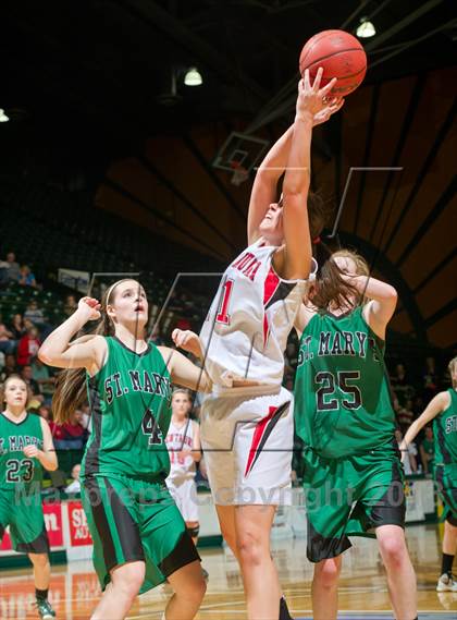 Thumbnail 1 in Centauri vs. St. Mary's (CHSAA 3A Final Four) photogallery.