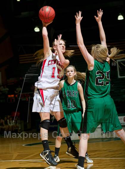 Thumbnail 1 in Centauri vs. St. Mary's (CHSAA 3A Final Four) photogallery.