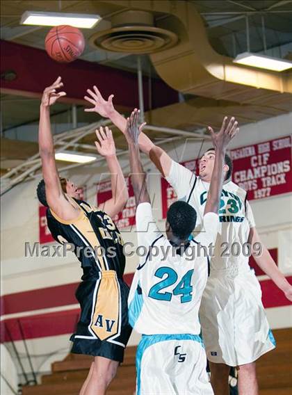 Thumbnail 2 in Arroyo Valley vs Canyon Springs (Rose City Round Ball Classic) photogallery.