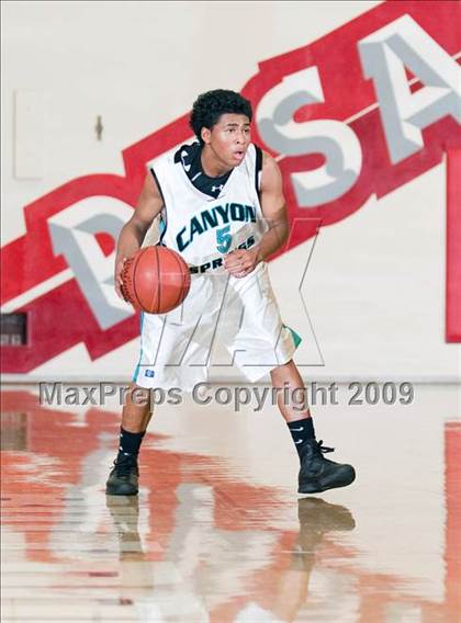 Thumbnail 1 in Arroyo Valley vs Canyon Springs (Rose City Round Ball Classic) photogallery.