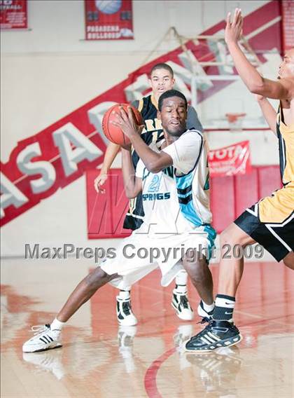 Thumbnail 3 in Arroyo Valley vs Canyon Springs (Rose City Round Ball Classic) photogallery.