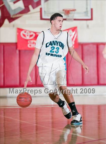 Thumbnail 2 in Arroyo Valley vs Canyon Springs (Rose City Round Ball Classic) photogallery.