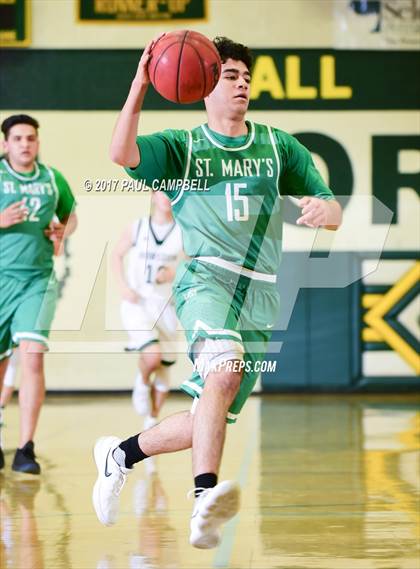 Thumbnail 3 in St. Mary's vs Horizon (Horizon Holiday Hoops Tournament) photogallery.