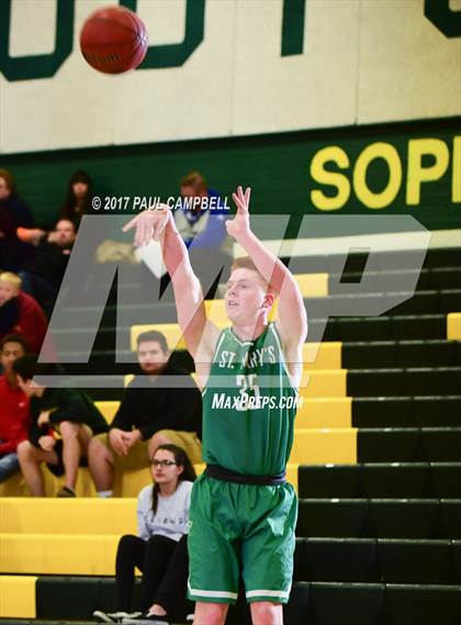 Thumbnail 2 in St. Mary's vs Horizon (Horizon Holiday Hoops Tournament) photogallery.
