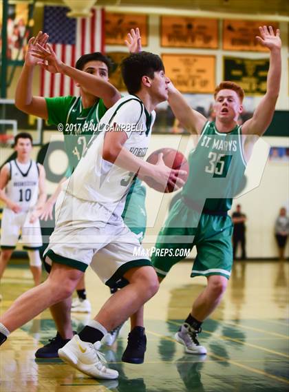 Thumbnail 2 in St. Mary's vs Horizon (Horizon Holiday Hoops Tournament) photogallery.