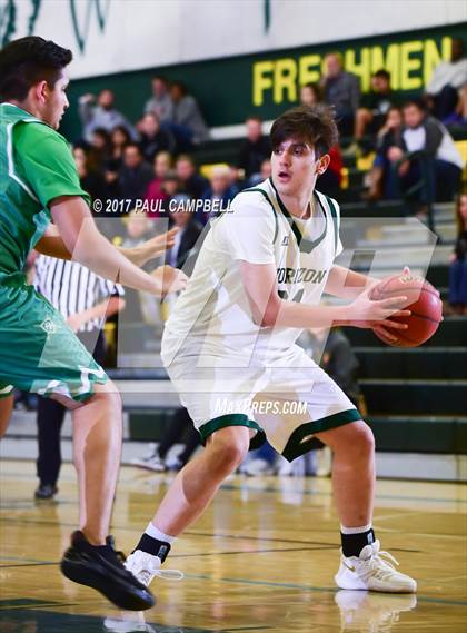 Thumbnail 2 in St. Mary's vs Horizon (Horizon Holiday Hoops Tournament) photogallery.
