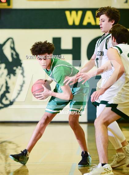 Thumbnail 1 in St. Mary's vs Horizon (Horizon Holiday Hoops Tournament) photogallery.