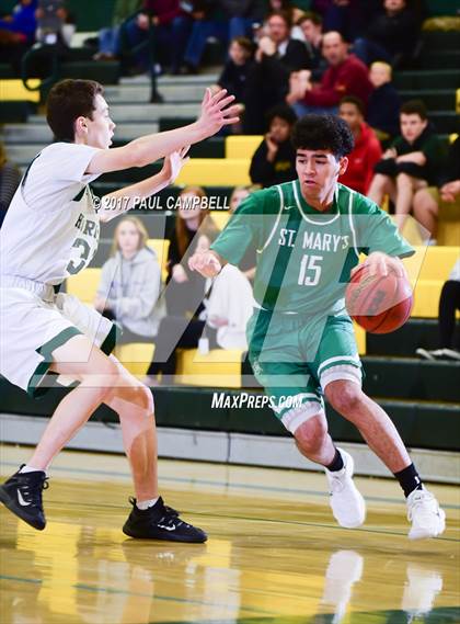 Thumbnail 1 in St. Mary's vs Horizon (Horizon Holiday Hoops Tournament) photogallery.