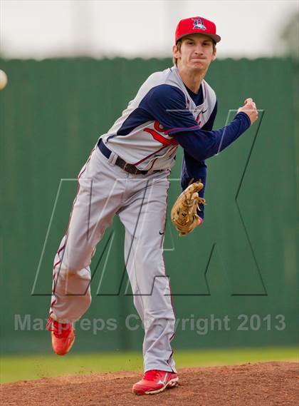 Thumbnail 2 in Dawson vs. Clear Falls (Pearland 1st Pitch Tournament) photogallery.