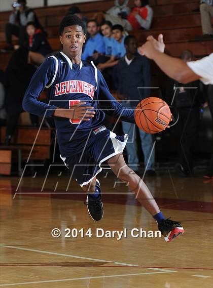 Thumbnail 1 in St. Anthony vs Leuzinger (Rose City Roundball Classic) photogallery.