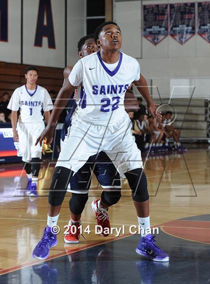 Thumbnail 1 in St. Anthony vs Leuzinger (Rose City Roundball Classic) photogallery.