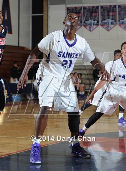 Thumbnail 1 in St. Anthony vs Leuzinger (Rose City Roundball Classic) photogallery.