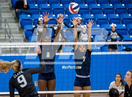 Thumbnail 3 in O'Connor vs Clark (District Seed Playoff) photogallery.