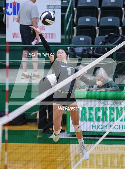 Thumbnail 2 in Graford vs Abilene Christian (Breckenridge volleyball tournament) photogallery.